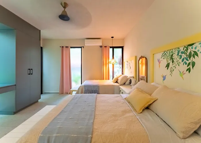 Villa La Cueva De Piedra Puerto Morelos